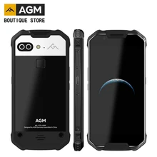 AGM X2 SE IP68 Водонепроницаемый мобильного телефона 5," FHD 6 ГБ Оперативная память 64 Встроенная память устройство, док-станция Qualcomm MSM8976SG Octa Core Dual 12MP CAM 6000 мАч NFC