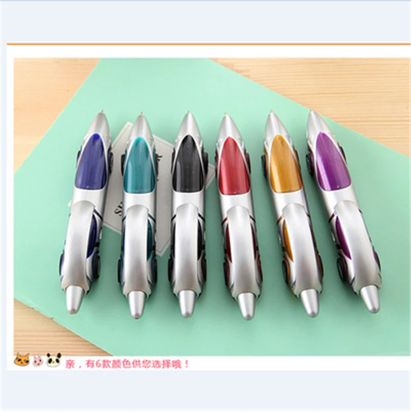 

P-0640 Korea creative stationery wholesale lovely car modeling advertising ball pen Stationery Gift factory direct selling
