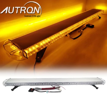 

59" Inch 112W LED Strobe Light Bar Warning Emergency Beacon Roof Top Flashing Truck Tow Wrecker Response Signal Security Autron