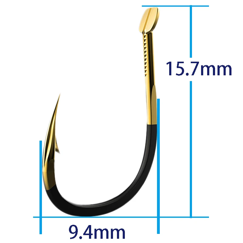 20 штук рыболовные Крючки снасти прочные Карп колючий крючок океан Река Озеро