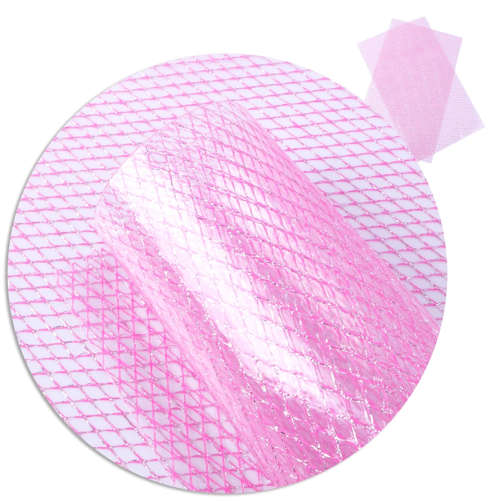 

New 20*34cm Transparent Faux Synthetic Leather For Bow-knot bags Wallet Phone Cover Sewing Craft DIY,1Yc4761
