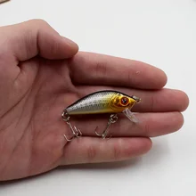 1PCS 5cm 3.8g Fishing Lures Fishing Tackle tool Crank bait Artificial Bait hard lure Fish Pesca Wobbler Swim bait