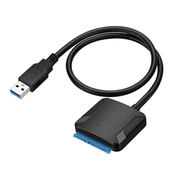 

1pc USB 3.0 To IDE/SATA Converter Adapter For 2.5"/3.5" SATA/IDE/SSD Hard Drive