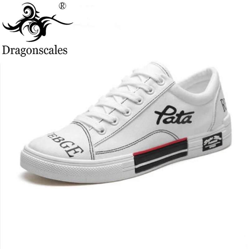 

2019 New Summer Men's Canvas Casual Shoes Simple Trend Wild Korean Version Of Lightweight Comfortable Non-slipCanvas Sneakers