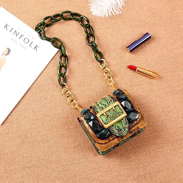 

Women Bag New Leather diagonal snake chain bag Shoulder Big Bags Fashion Large Travel Bags Women Brand Luxury Chain Handbags