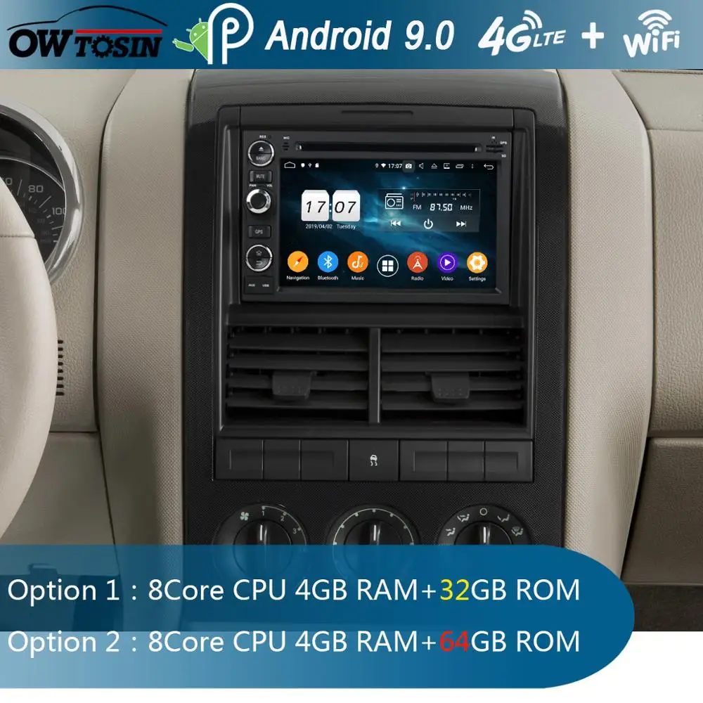 

7"IPS 8Core 4G+64G Android 9.0 Car DVD Radio GPS For Ford Explorer Fusion Mustang Focus Edge Expedition Escape F150 DSP CarPlay