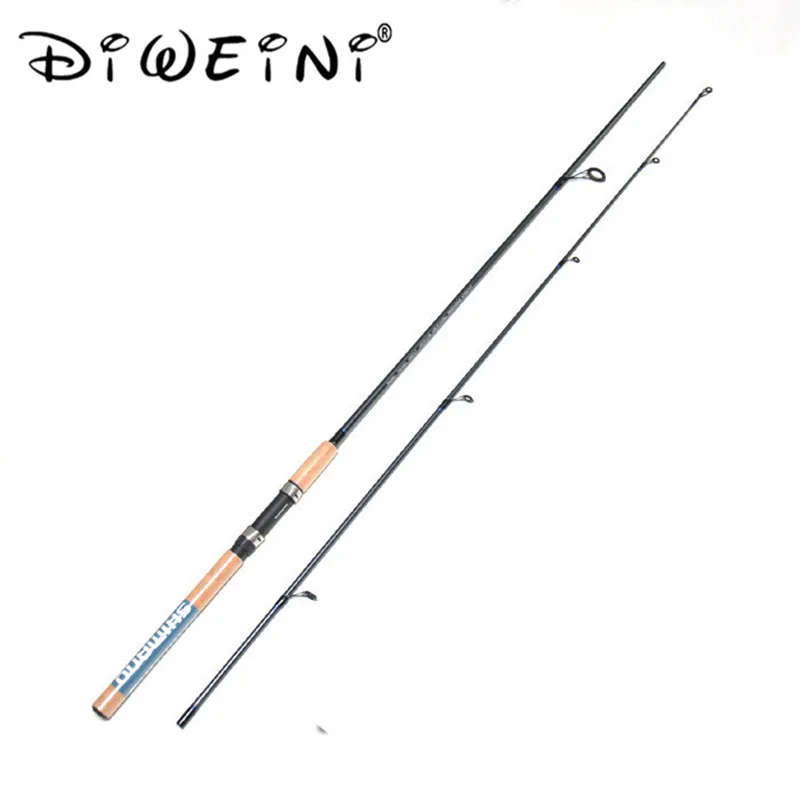 

Portable 2 Sec 1.8M M Power Soft Carbon Fiber Spinning Rod Casting Fishing Rod Lure Fishing Rod