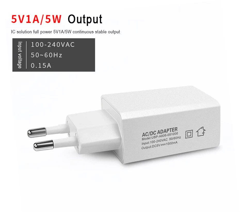 !ACCEZZ EU Plug Adapter Travel Wall Fast Charge For iPhone X 8 Samsung S9 S8 Universal Quick Charging Mobile Phone USB Charger  (4)