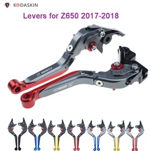 KODASKIN тормозные рычаги сцепления для KAWASAKI Z650- Складные Выдвижные мотоциклетные Длинные рычаги