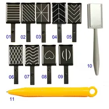 Saviland 1 шт. магический инструмент для ногтей 3D Магнитный рисунок для Гель-лак для ногтей с эффектом «кошачий глаз» полирует магнит палочка 11 видов стилей выбор 1