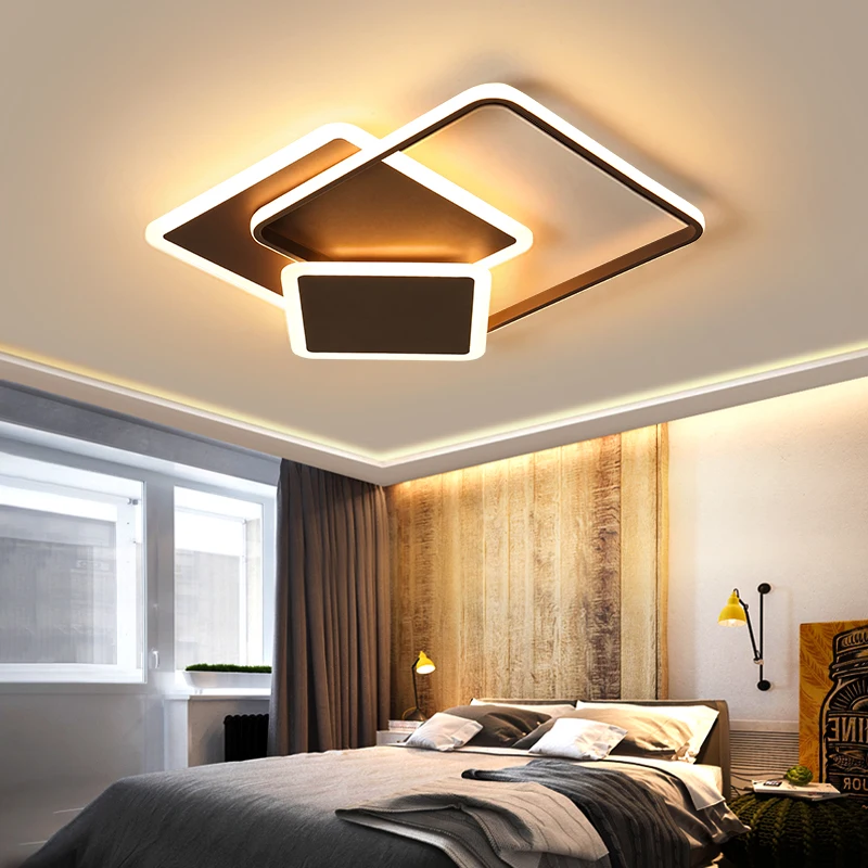

Brown/white led chandelier For Living Sduty Room Bedroom chandelier Inddor Home Lighting modern chandelier Lighting lampadari