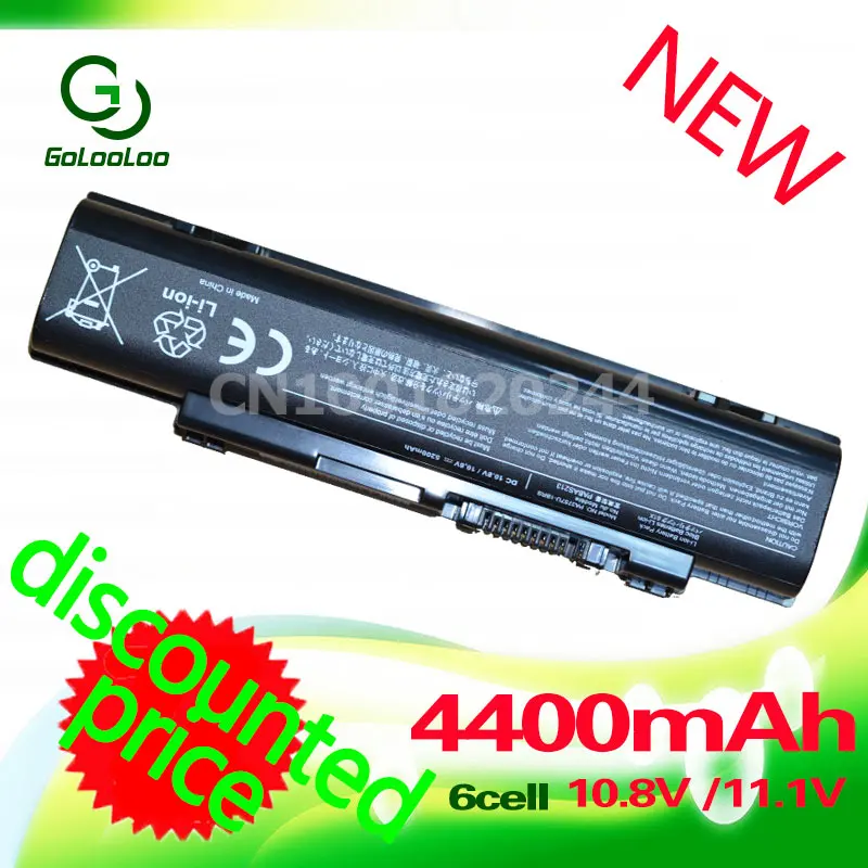Golooloo 4400MaH Новый 11 1 v 6 Аккумулятор для ноутбука Toshiba PA3757U 1BRS PABAS213 Qosmio F60 F750 F755 серия +