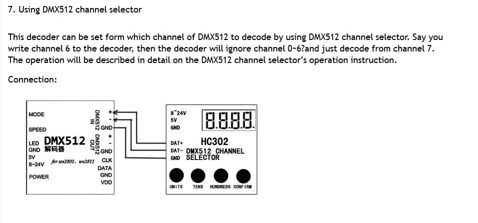 Лучшая цена 1 шт./компл. DMX контроллер WS2811 DC5V 12V пиксельный светодиодный модуль газа светильник SPI конвертер RGB dmx512 Декодер контроллер