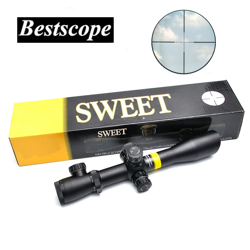 

Tactical 4-12X40 AOE Oblique Mouth Optics Rifle Scope Red&Green Illuminated Mil-Dot Riflescope Airsoft Hunting Scopes