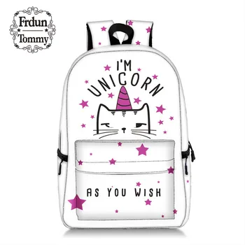 

2018 Kawaii Unicorn Students Backpack Cartoon Panda Children School Bags Backpack Teenager Girls Book Bag Women Laptop Backpack
