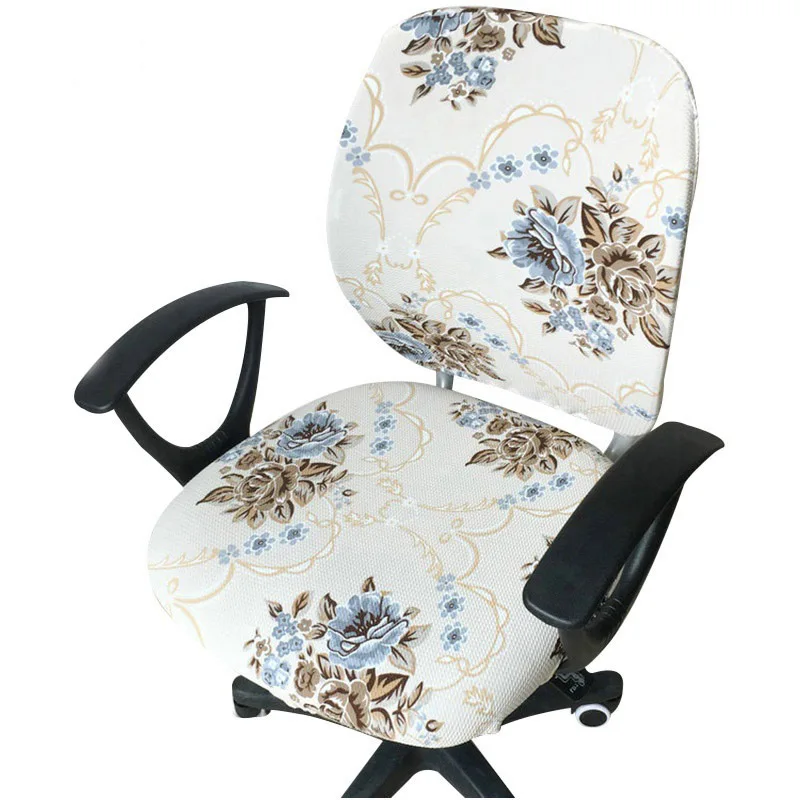 

4Pcs/Lot Office Chair Cover Stretch Chair Cover Office Slipcover Seat Covers for Computer Chairs Covering Housse de Chaise
