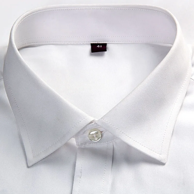 DAVYDAISY 2019 جديد وصول الرجال الصيف قصيرة الأكمام قميص الرجال الأعمال العمل قمصان رجل الصلبة حك قميص العلامة التجارية الملابس DS215