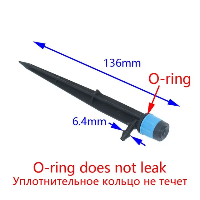 Drip Öntöző Csepegtető Állítható Refrakciós Sprinkler Spray 360 Fokos Kerti Növények Öntözés Fúvóka 8Db - Image 2