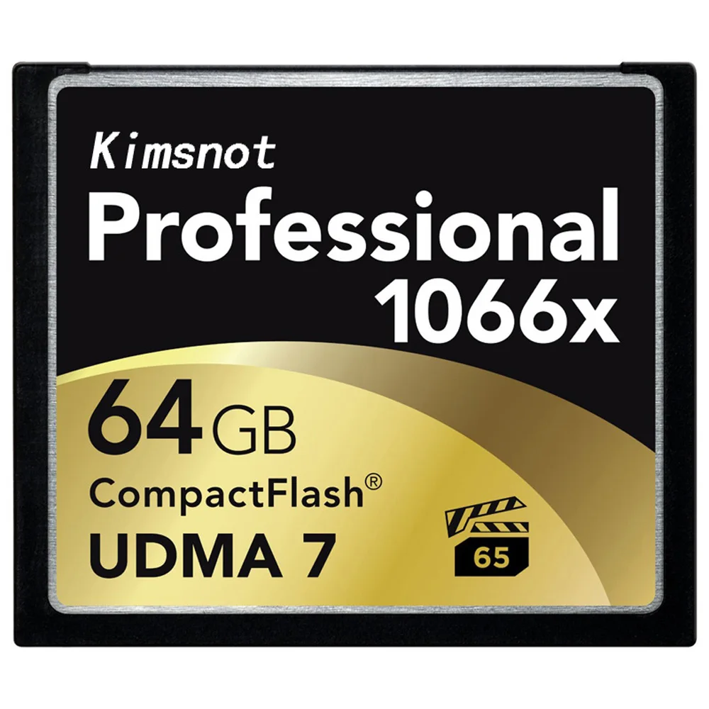 Kimsnot Профессиональный 1066x слот для карт памяти CF карт CompactFlash 32 Гб 64 Гб 128 ГБ 256 ГБ карта Compact Flash UDMA7 высокое Скорость 160 МБ/с