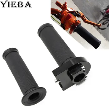 

7/8'22mm Motorcycle Throttle Grips Cable Dirt Pit Bike Fast Throttle Handle For Kawasaki Z ZR ZX 125 250 750 750R 750S 800