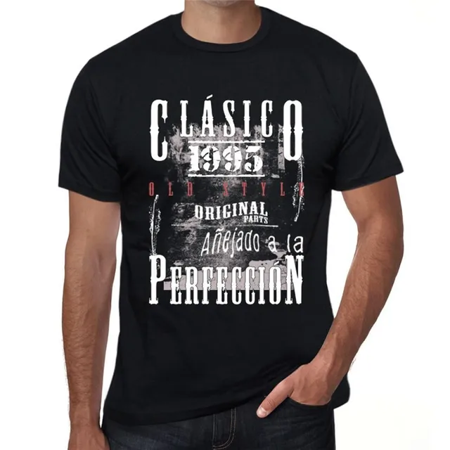 Cool Tees Short Printing O Neck Vintage, Clasico Shirt For Men-in T-Shirts from Men's Clothing 