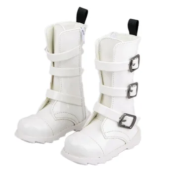 

[wamami] 16# White 1/3 SD DZ DOD BJD Dollfie Synthetic Leather Boots/Shoes