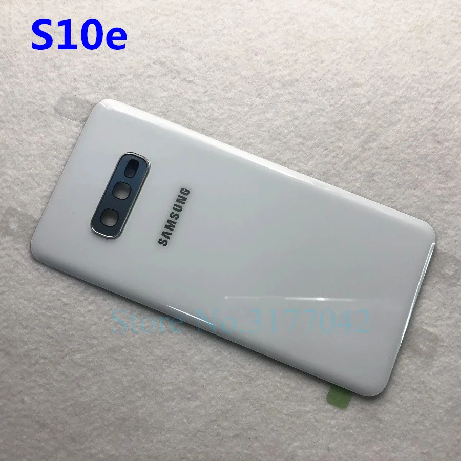 Samsung задняя Батарея Крышка для samsung Galaxy S10 плюс S10 S10e S10+ G9750 SM-G975F G9730 SM-G973F G970F сзади Стекло чехол