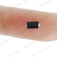 MCIGICM 100 шт RS1M выпрямительный диод 1A 1000 V SMA