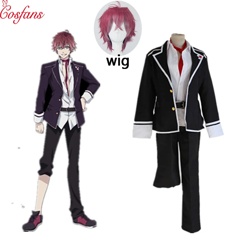 Senior citizens The Hotel why Anime Diabolik Lovers Sakamaki Ayato Cosplay Costume School Uniforms  Halloween Party Wear Outfit Blazer Pants Tie Belt And Wig - Cosplay  Costumes - AliExpress