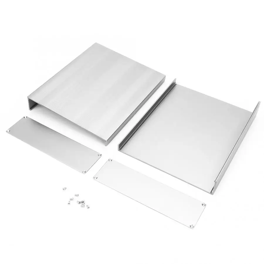 

Sand Blasting Printed Circuit Board Instrument Aluminum Box Enclosure Electronic Project Case Black Printed Circuit Board new