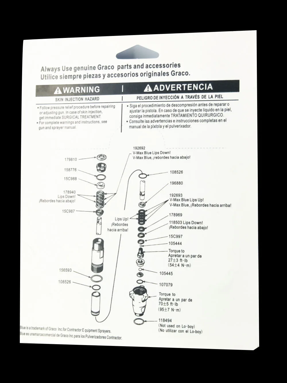 Aftermarket насос для ремонта Упаковка Комплект 244194 для опрыскиватель 244194 стерилизации пистолет 390 395 490 495 595