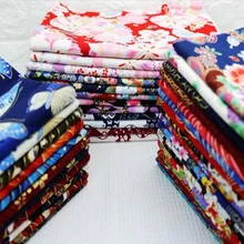 Бронзированный хлопок Японский ветер ретро напечатанный DIY ткань позолоченная ткань тканевый принт квалифицированный для Подушка для сумки и ткани 50*150 см