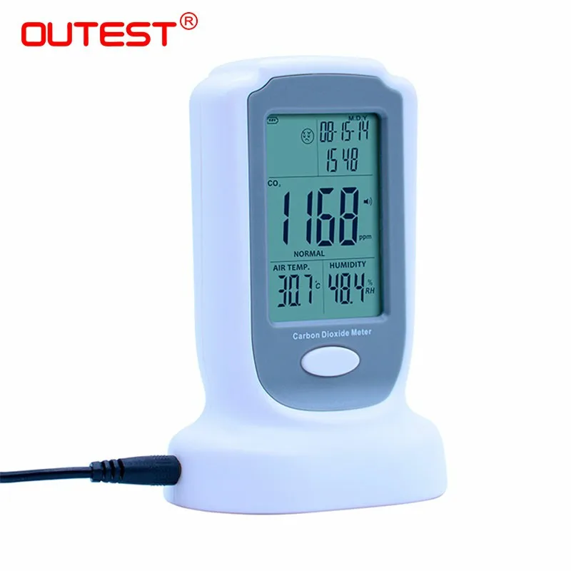 

Gas detector CO2 monitor detector GM8802 3 in1 CO2 meter Handheld Carbon Dioxide Detector Temperature Humidity test