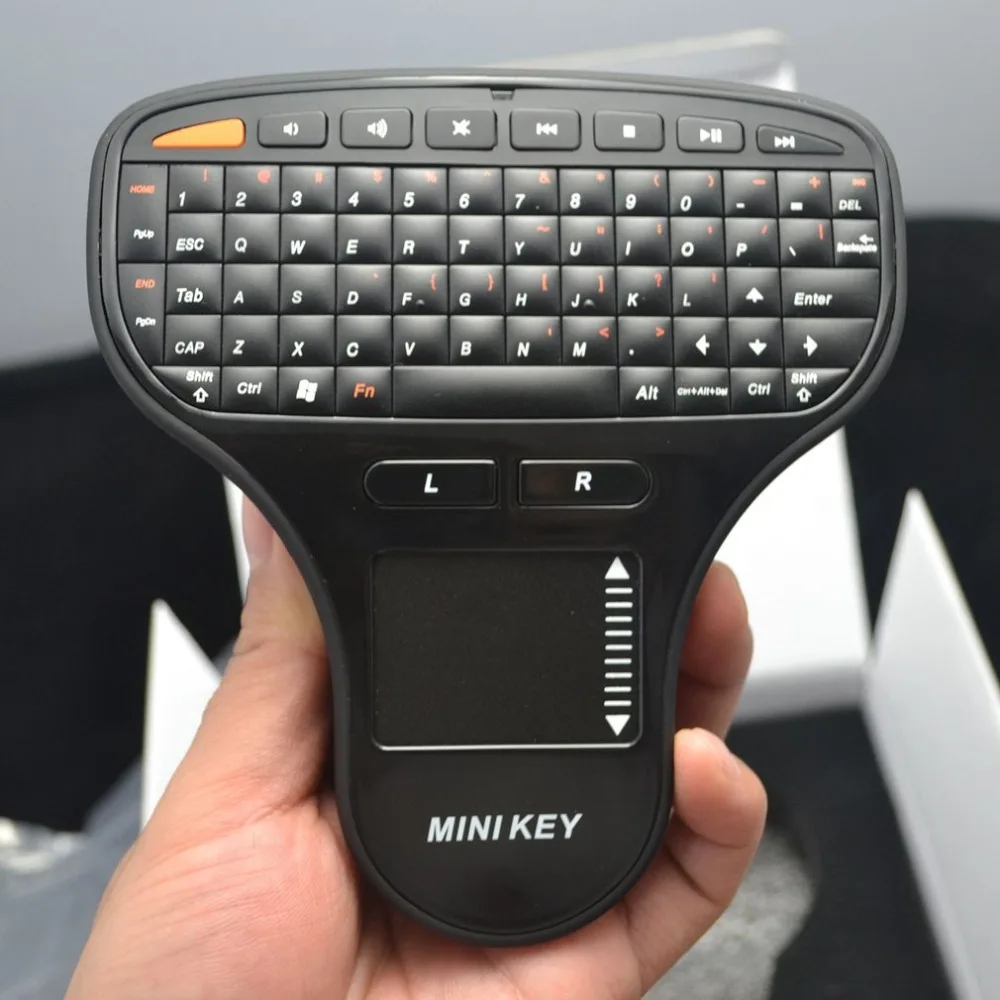 

N5903 USB Handheld Wireless Keyboard Lightweight 2.4GHZ Multimedia Keyboard With Touchpad for Laptop PC