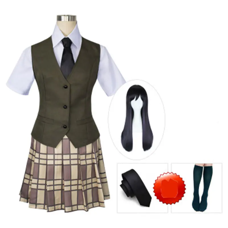 DUOUPA COS аниме цитрусовый Косплей Костюм Aihara Yuzu / Mei униформа наряд рубашка с