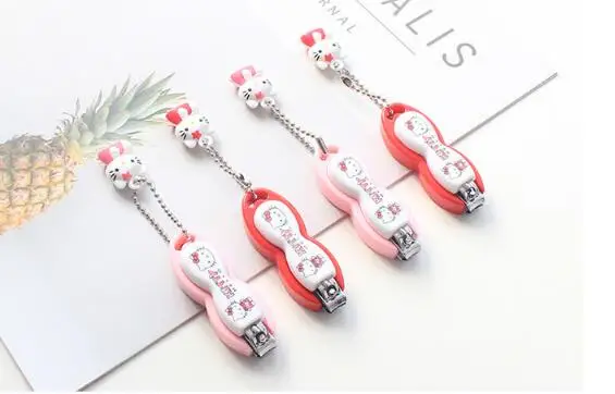 Мультяшные кусачки для маникюра или педикюра Hello Kitty профессиональный триммер