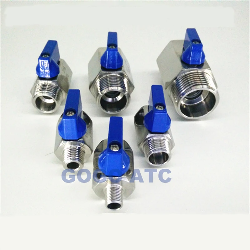 MINI ball valve SS304 316 1-4-3-8-1-2 7