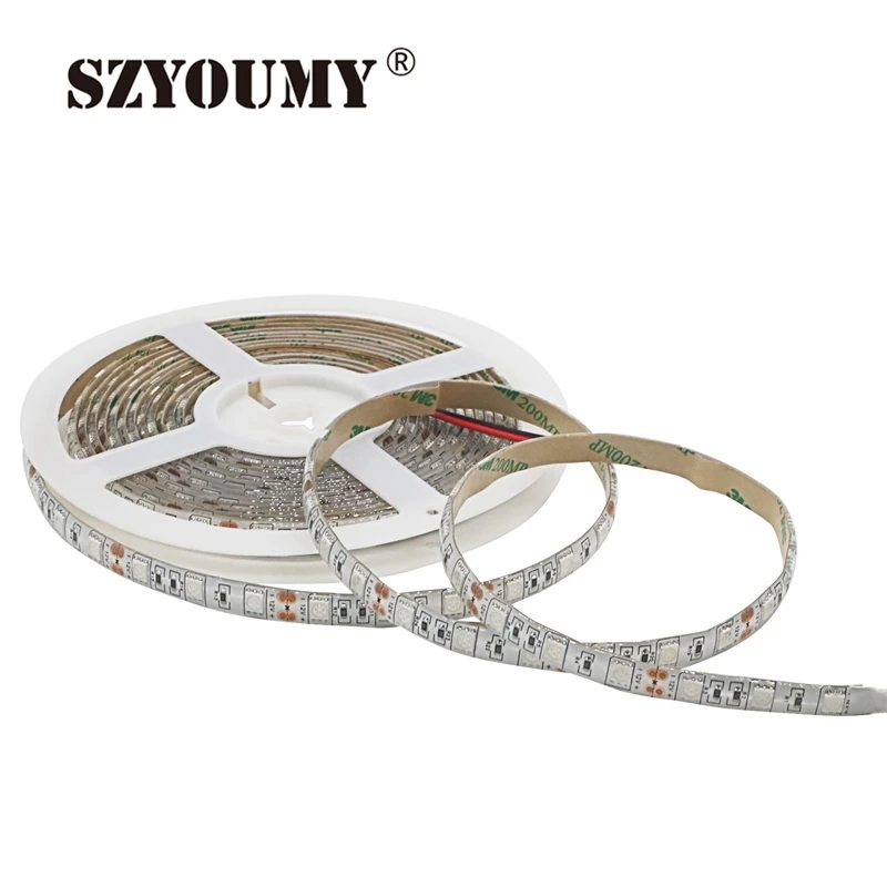 buy SZYOUMY Led Plant Grow Lights 5050 LED Strip DC12V Red Blue 41, 51, for Greenhouse Hydroponic Plant Growing, 10m lot 60leds M
