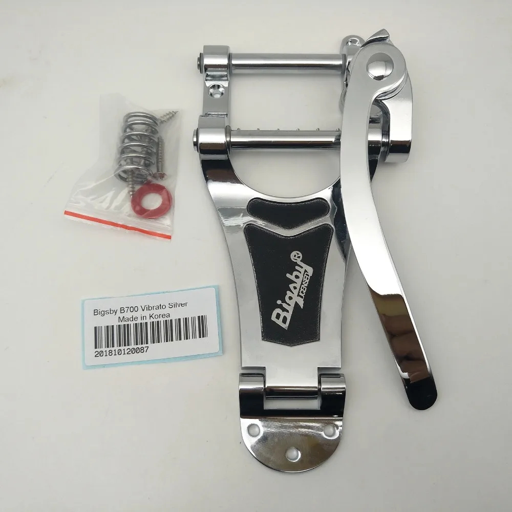 Новая B700 Vibrato Tailpiece система электрическая гитара мост серебро/золото Сделано в
