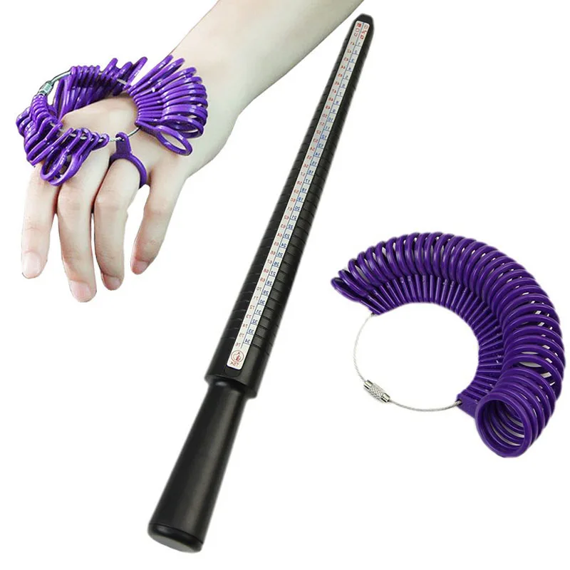 LNRRABC Precise Ring Size Stick Finger Gauge Ring Sizer Women Jewelry