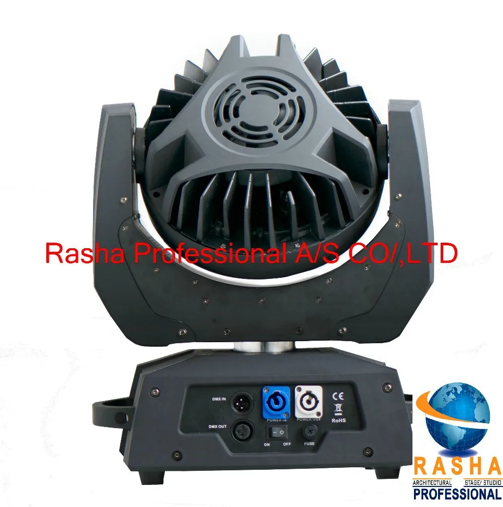 4X Лот 36 шт.* 15 Вт RGBAW 5в1 зум светодиодный Moving Head Wash светодиодный движущийся головной свет сценическая движущаяся головка с 4в1 Дорожный Чехол