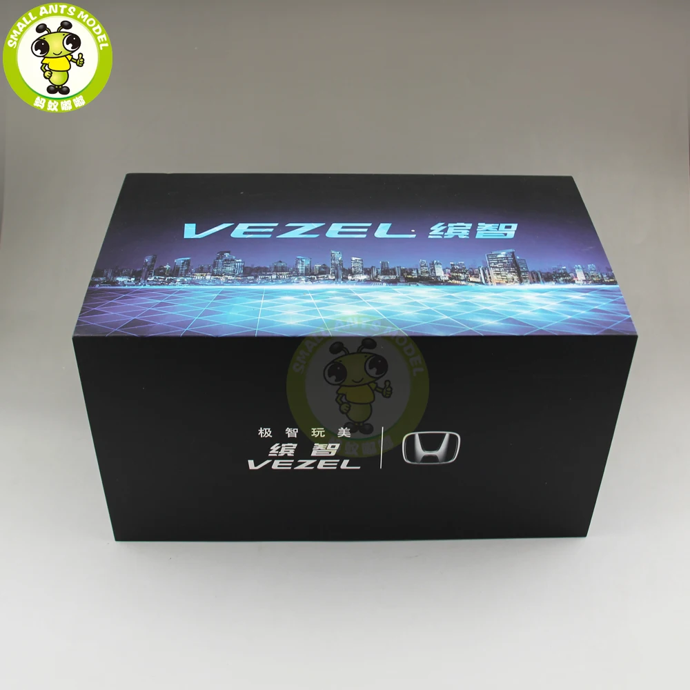 Коллекция VEZEL 1/18 модель металлического автомобиля внедорожника игрушки для