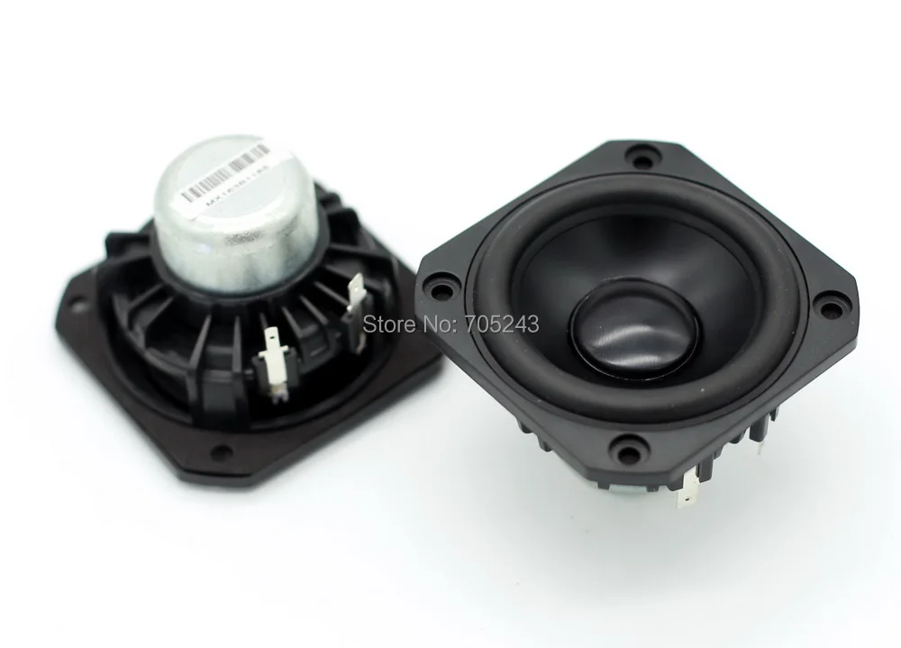4 шт. peerless Hi Fi 3 дюйма алюминиевый конус Nd магнит fullrange динамик стол аудио 8 ohm 50W|8