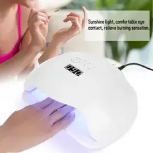 4 типа 54 Вт Сушилка для ногтей Светодиодный УФ наращивание ногтей гель сушильная машина лак для ногтей для отверждения гель маникюрные инструменты 4