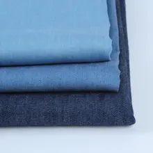 Тонкие джинсы стираного синего цвета, хлопковая джинсовая ткань для рукоделия, шитья, рукоделия, футболки, модная одежда, хлопковая джинсовая ткань 50*145 см