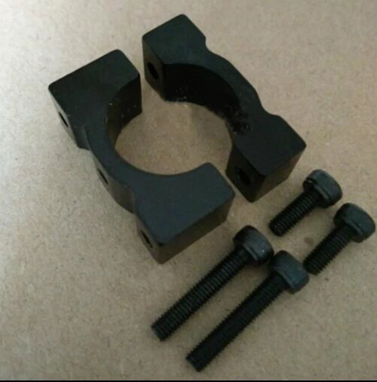 Yuenhoang 4pcs/lot CNC Aluminium Tube Clip Fixture Clamp Thicken Design