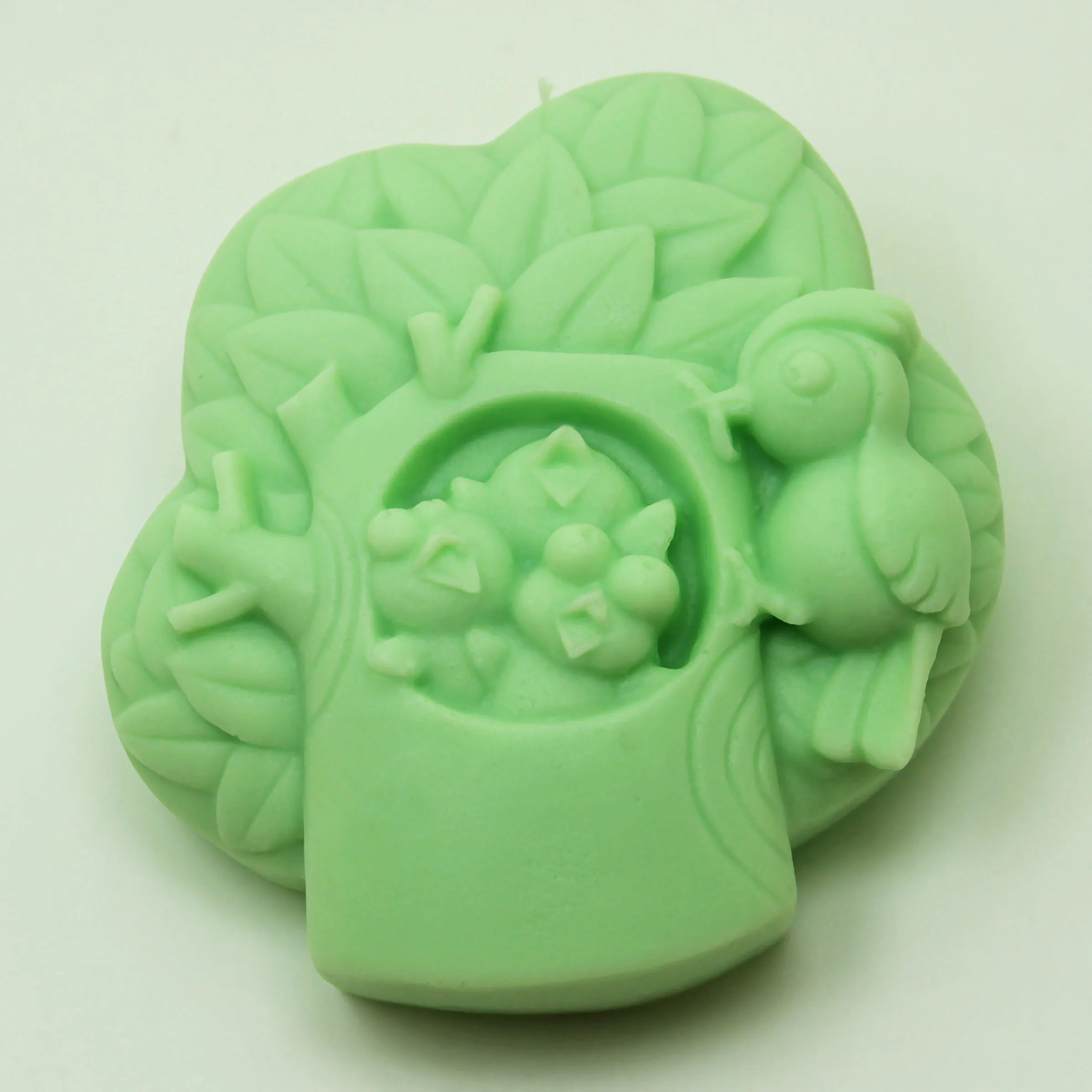 Bird Mon Feed Bird Baby Soap Mold Craft Art Silicone Soap Mold Craft