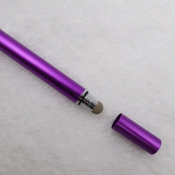 

Touch screen pen silicone plus conductive cloth two in one replaceable capacitance handwriting stylus pen