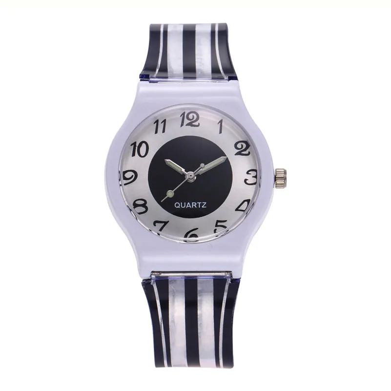 2018 New Arrival watch women Student Fashion Silicone Band Analog Quartz Round Wrist Watch Watches clock relogio feminino M21 (3)