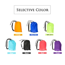 Fast Inflatable hangout Air Sleep Hiking Camping Bed Beach Sofa Lounge Banana Sleeping bags banana lazy lay bag 7colors can